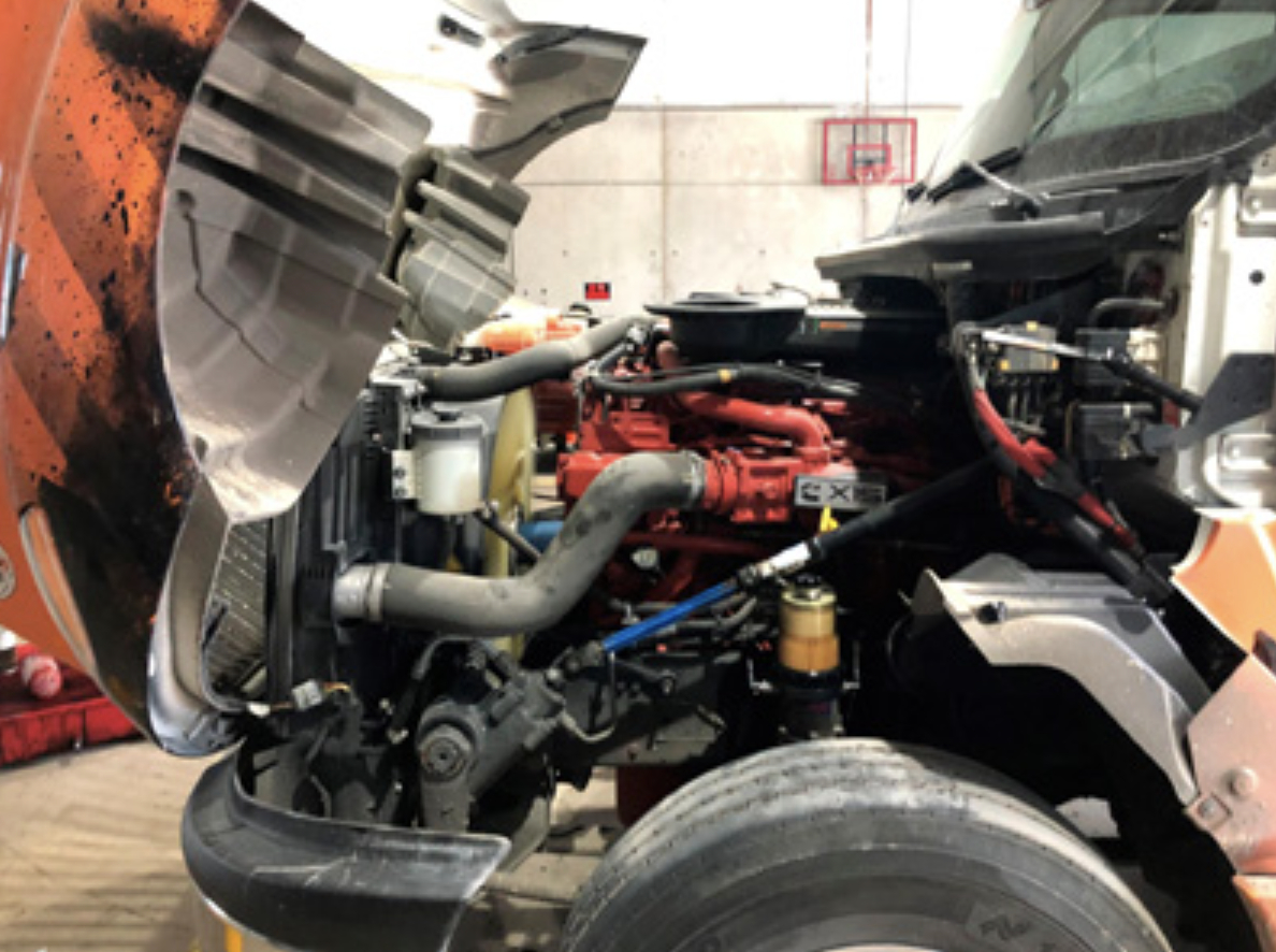 an image of Bronx mobile truck engine repair.